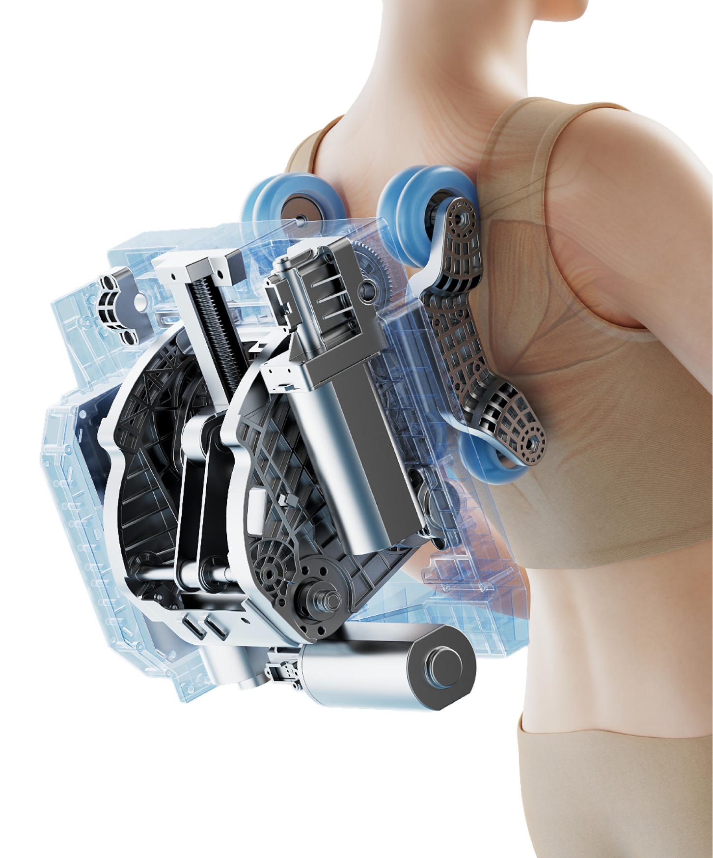 Titan Forma 3D+2D Massage Mechanism