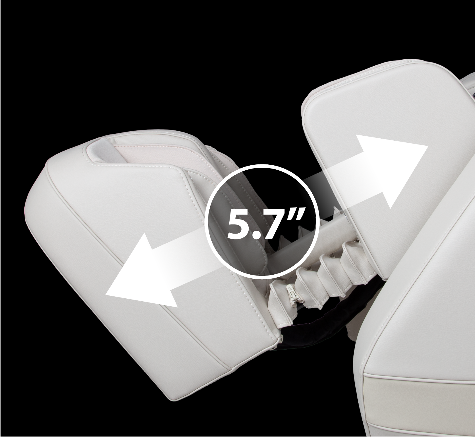 Spring-Loaded Extendable Footrest