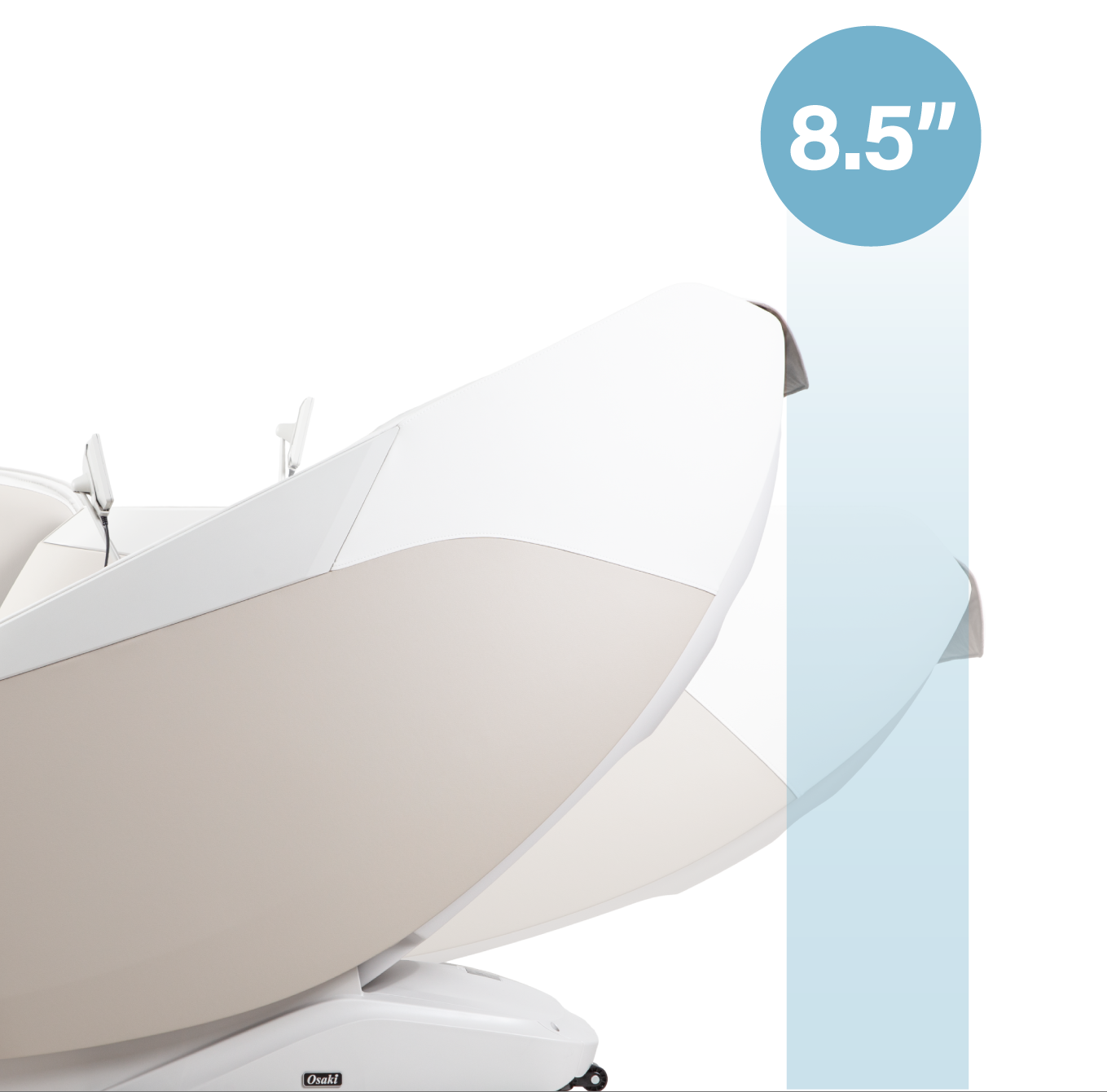 Osaki Nova II Space-Saving Technology