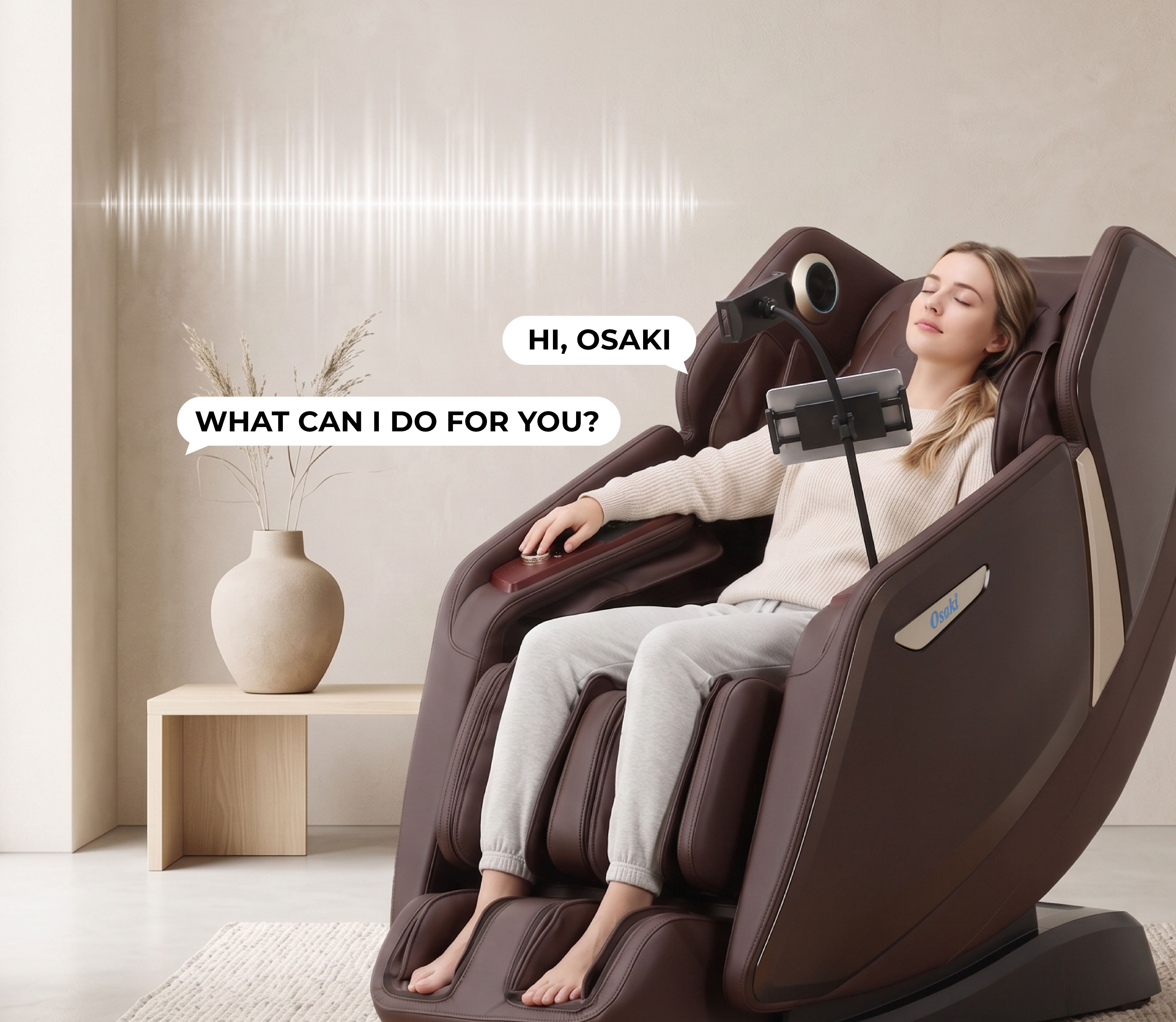 3D Massage Chair with Calf Kneading - Osaki Quantum 2.0 — Official